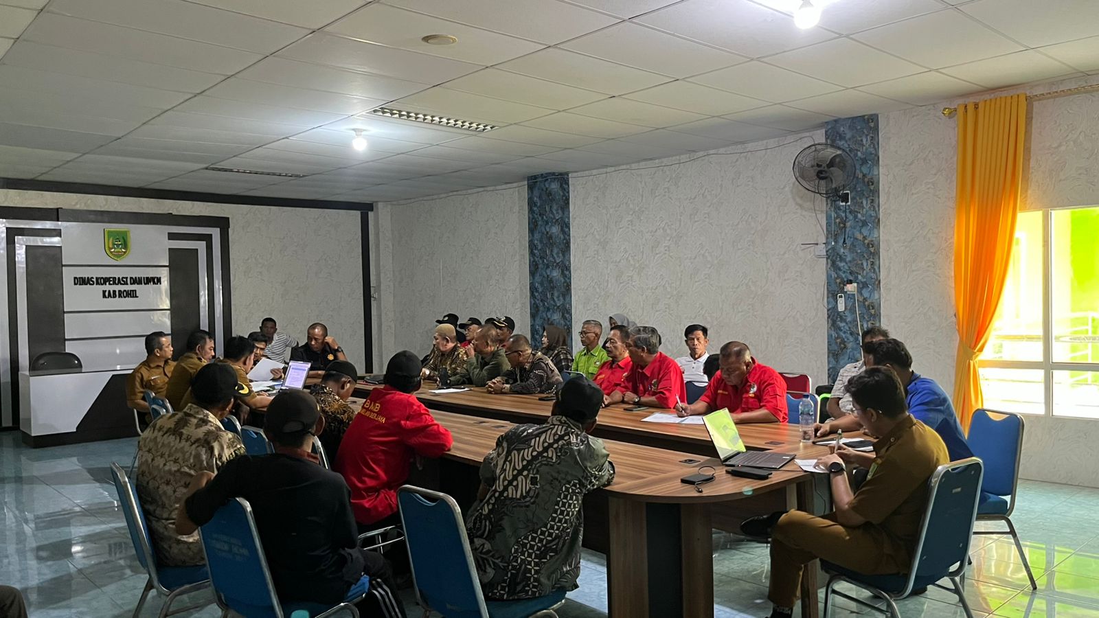 Koperasi Bumi Melayu Berjaya Audiensi dengan Dinas Koperasi dan Pemkab Rohil Terkait Kewajiban Plasma 20%